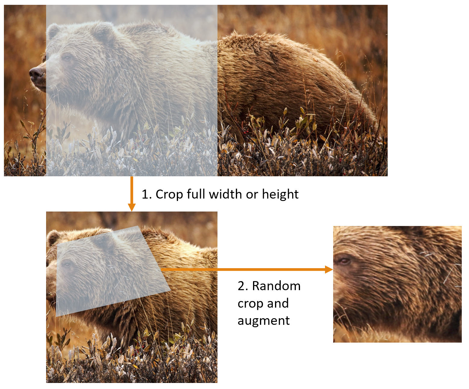 Presizing on the training set